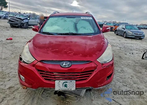 2013 Hyundai Tucson Gls from USA, damaged, VIN KM8JUCAC9DU762983